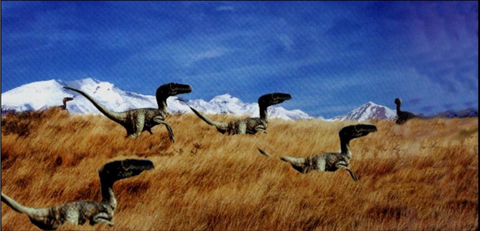 Raptors in the grass (the Lost World)
